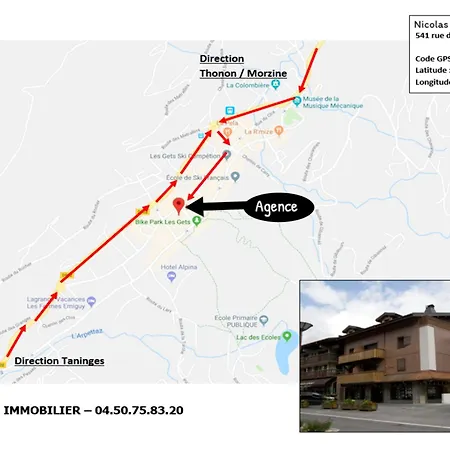 - 3* Au Centre, Proche Pistes, 2 Chambres, 6/8 Pers, Parking Inclus - Fr-1-623-72 Les Gets